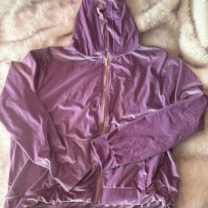 Purple Velour Suit